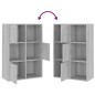 vidaXL Lagerschrank Grau Sonoma 60x29,5x90 cm vidaXL Lagerschrank Grau Sonoma 60x29,5x90 cm