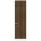 vidaXL Kühlumbauschrank Braun Eichen-Optik 60x57x207 cm Holzwerkstoff vidaXL Kühlumbauschrank Braun Eichen-Optik 60x57x207 cm Holzwerkstoff