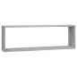 vidaXL Wandregale 2 Stk. Grau Sonoma 80x15x26,5 cm Holzwerkstoff vidaXL Wandregale 2 Stk. Grau Sonoma 80x15x26,5 cm Holzwerkstoff