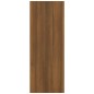 vidaXL Konsolentisch Braun Eichen-Optik 105x30x80 cm Holzwerkstoff