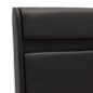 Bettgestell mit LED Schwarz Kunstleder 140x200 cm Bettgestell mit LED Schwarz Kunstleder 140x200 cm