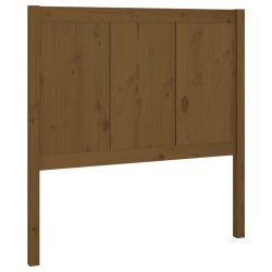 vidaXL Kopfteil Honigbraun 105,5x4x100 cm Massivholz Kiefer
