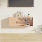 vidaXL Wandschrank 80x30x30 cm Massivholz Kiefer vidaXL Wandschrank 80x30x30 cm Massivholz Kiefer