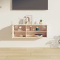 vidaXL Wandschrank 80x30x30 cm Massivholz Kiefer vidaXL Wandschrank 80x30x30 cm Massivholz Kiefer