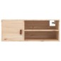 vidaXL Wandschrank 80x30x30 cm Massivholz Kiefer vidaXL Wandschrank 80x30x30 cm Massivholz Kiefer
