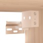 vidaXL Wandschrank 80x30x30 cm Massivholz Kiefer vidaXL Wandschrank 80x30x30 cm Massivholz Kiefer