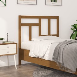 vidaXL Bett-Kopfteil Honigbraun 105,5x4x100 cm Massivholz Kiefer