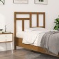 vidaXL Bett-Kopfteil Honigbraun 105,5x4x100 cm Massivholz Kiefer