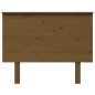 vidaXL Kopfteil Honigbraun 104x6x82,5 cm Massivholz Kiefer