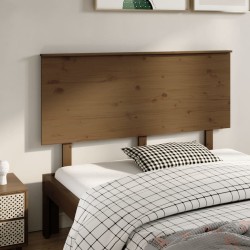 vidaXL Kopfteil Honigbraun 144x6x82,5 Massivholz Kiefer