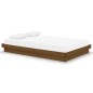 vidaXL Massivholzbett Honigbraun 120x190 cm vidaXL Massivholzbett Honigbraun 120x190 cm
