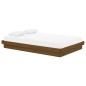 vidaXL Massivholzbett Honigbraun 120x190 cm vidaXL Massivholzbett Honigbraun 120x190 cm
