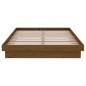 vidaXL Massivholzbett Honigbraun 120x190 cm vidaXL Massivholzbett Honigbraun 120x190 cm