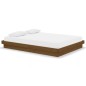 vidaXL Massivholzbett Honigbraun 135x190 cm vidaXL Massivholzbett Honigbraun 135x190 cm