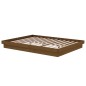 vidaXL Massivholzbett Honigbraun 135x190 cm vidaXL Massivholzbett Honigbraun 135x190 cm