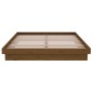 vidaXL Massivholzbett Honigbraun 135x190 cm vidaXL Massivholzbett Honigbraun 135x190 cm