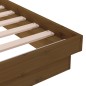 vidaXL Massivholzbett Honigbraun 135x190 cm vidaXL Massivholzbett Honigbraun 135x190 cm