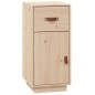 vidaXL Sideboard 34x40x75 cm Massivholz Kiefer vidaXL Sideboard 34x40x75 cm Massivholz Kiefer