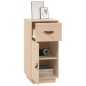 vidaXL Sideboard 34x40x75 cm Massivholz Kiefer vidaXL Sideboard 34x40x75 cm Massivholz Kiefer