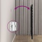vidaXL Wand-Kopfteil Schwarz 186x3x91,5 cm Massivholz Kiefer vidaXL Wand-Kopfteil Schwarz 186x3x91,5 cm Massivholz Kiefer