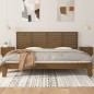 vidaXL Wand-Kopfteil Honigbraun 166x3x63 cm Massivholz Kiefer