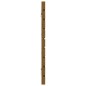 vidaXL Wand-Kopfteil Honigbraun 166x3x63 cm Massivholz Kiefer