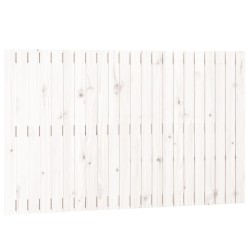 vidaXL Wand-Kopfteil Weiß 140x3x90 cm Massivholz Kiefer