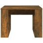 vidaXL Beistelltisch Räuchereiche 50x50x35 cm Holzwerkstoff vidaXL Beistelltisch Räuchereiche 50x50x35 cm Holzwerkstoff