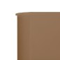 vidaXL 6-teiliges Windschutzgewebe 800 x 80 cm Taupe vidaXL 6-teiliges Windschutzgewebe 800 x 80 cm Taupe