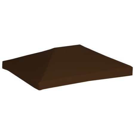 vidaXL Pavillondach 310 g / m² 3x4 m Braun 