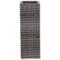 vidaXL Garten-Hochbeete 3-tlg. Poly Rattan Grau vidaXL Garten-Hochbeete 3-tlg. Poly Rattan Grau