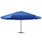 vidaXL Sonnenschirm mit Aluminium-Mast 500 cm Azurblau vidaXL Sonnenschirm mit Aluminium-Mast 500 cm Azurblau