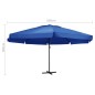 vidaXL Sonnenschirm mit Aluminium-Mast 500 cm Azurblau vidaXL Sonnenschirm mit Aluminium-Mast 500 cm Azurblau