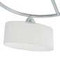 vidaXL Deckenleuchte Ellipsoid-Glaslampenschirme 5 E14-Lampen 200 W vidaXL Deckenleuchte Ellipsoid-Glaslampenschirme 5 E14-Lampen 200 W