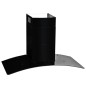 vidaXL Dunstabzugshaube Wandmontage Edelstahl 756 m³/h 90 cm Schwarz vidaXL Dunstabzugshaube Wandmontage Edelstahl 756 m³/h 90 cm Schwarz