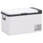 vidaXL Kühlbox mit Tragegriff Schwarz und Weiß 18L PP & PE vidaXL Kühlbox mit Tragegriff Schwarz und Weiß 18L PP & PE