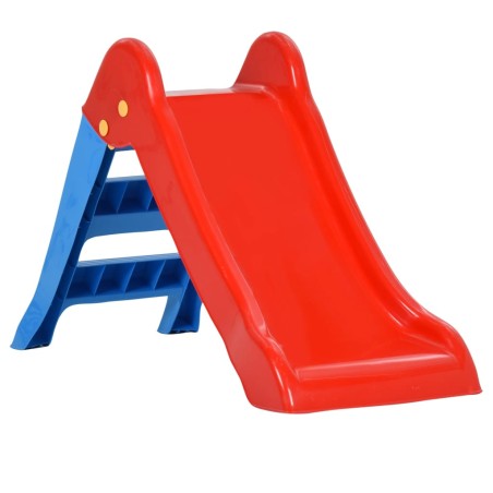 vidaXL Rutsche für Kinder Faltbar 111 cm Mehrfarbig