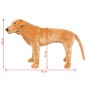 vidaXL Plüschtier Hund Labrador Stehend Plüsch Hellbraun XXL vidaXL Plüschtier Hund Labrador Stehend Plüsch Hellbraun XXL