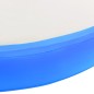 vidaXL Aufblasbare Gymnastikmatte mit Pumpe 100x100x15 cm PVC Blau vidaXL Aufblasbare Gymnastikmatte mit Pumpe 100x100x15 cm PVC Blau