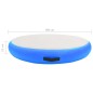 vidaXL Aufblasbare Gymnastikmatte mit Pumpe 100x100x15 cm PVC Blau vidaXL Aufblasbare Gymnastikmatte mit Pumpe 100x100x15 cm PVC Blau
