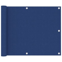vidaXL Balkon-Sichtschutz Blau 75x500 cm Oxford-Gewebe