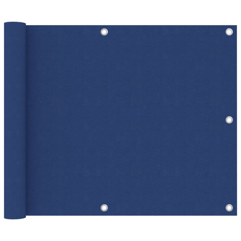 vidaXL Balkon-Sichtschutz Blau 75x500 cm Oxford-Gewebe vidaXL Balkon-Sichtschutz Blau 75x500 cm Oxford-Gewebe