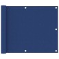vidaXL Balkon-Sichtschutz Blau 75x500 cm Oxford-Gewebe vidaXL Balkon-Sichtschutz Blau 75x500 cm Oxford-Gewebe