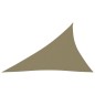 vidaXL Sonnensegel Oxford-Gewebe Dreieckig 4x5x6,4 m Beige vidaXL Sonnensegel Oxford-Gewebe Dreieckig 4x5x6,4 m Beige