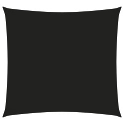vidaXL Sonnensegel Oxford-Gewebe Quadratisch 7x7 m Schwarz