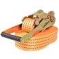 vidaXL Ratschen-Spanngurte 10 Stk. 2 Tonnen 8m×50mm Orange vidaXL Ratschen-Spanngurte 10 Stk. 2 Tonnen 8m×50mm Orange