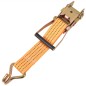 vidaXL Ratschen-Spanngurte 10 Stk. 2 Tonnen 8m×50mm Orange vidaXL Ratschen-Spanngurte 10 Stk. 2 Tonnen 8m×50mm Orange