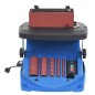 vidaXL Oszillierende Spindel- und Bandschleifmaschine 450 W Blau vidaXL Oszillierende Spindel- und Bandschleifmaschine 450 W Blau