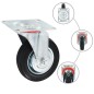 vidaXL Lenkrollen 4 Stk. 100 mm vidaXL Lenkrollen 4 Stk. 100 mm