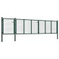 vidaXL Gartentor Stahl 500×75 cm Grün vidaXL Gartentor Stahl 500×75 cm Grün